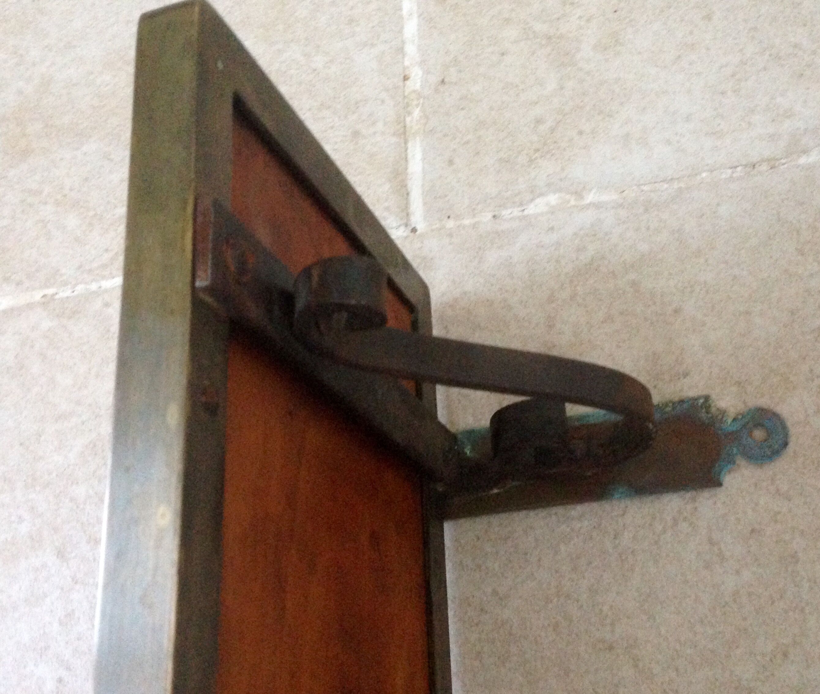 Shelf rimmed brass circa 1920