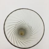 Vase jaune fumé