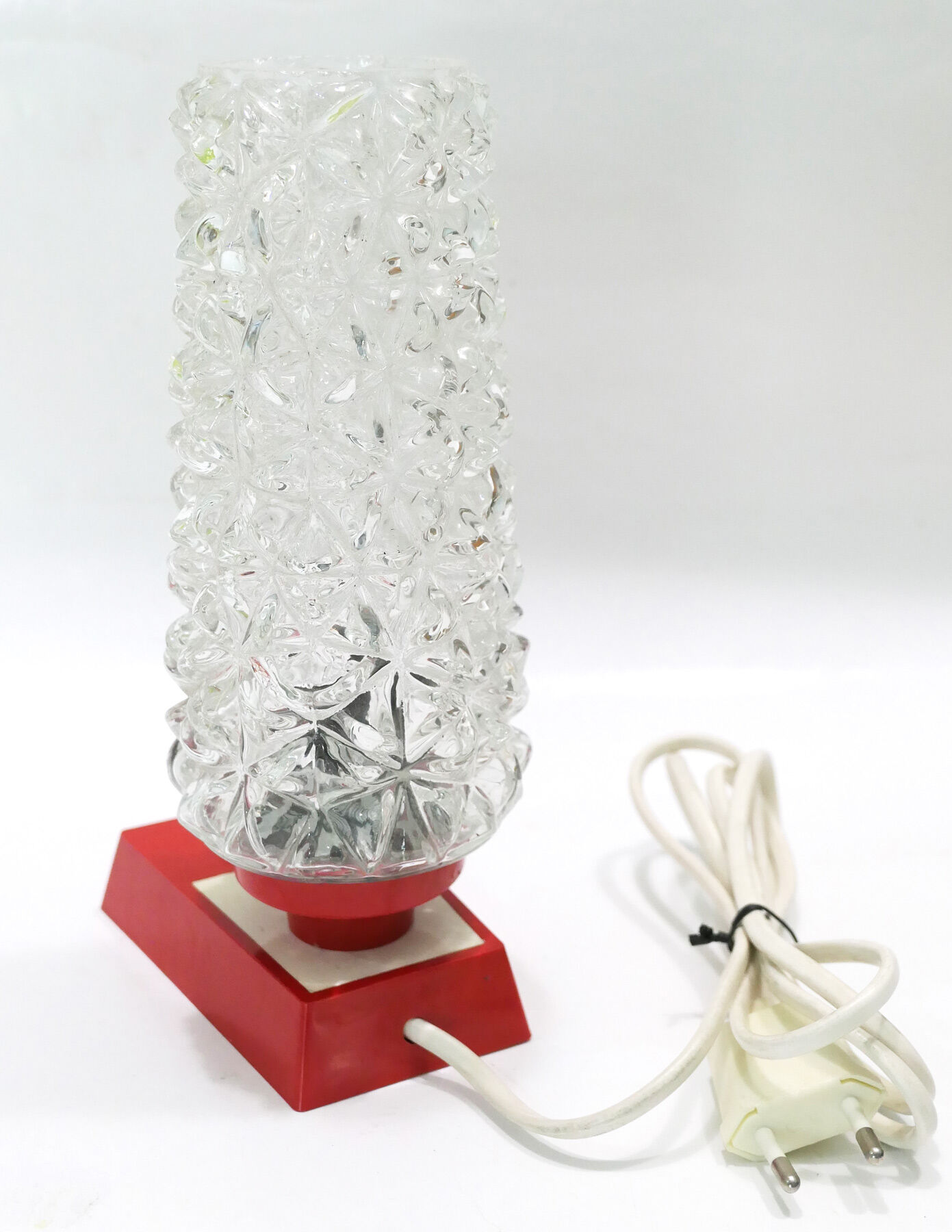 Trio of vintage bedside lamps 1960s-70s