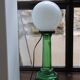 Upcycled opaline lamp