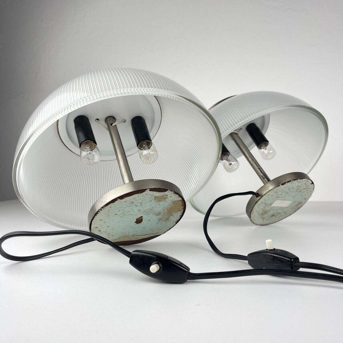 Lampes de table Alfetta attribuées à Sergio Mazza pour Artemide, Italie, 1966, lot de 2