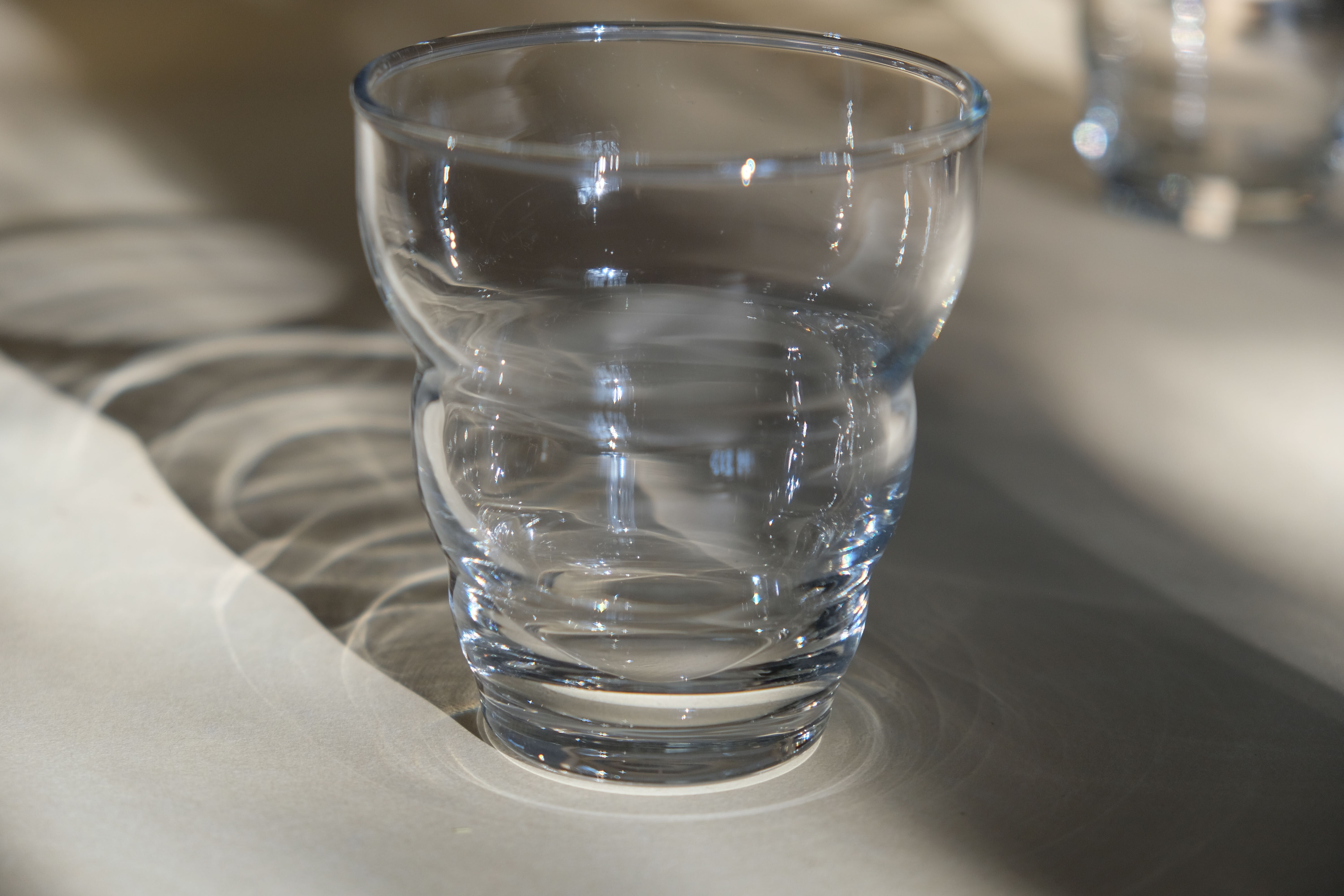 Ensemble de 12 verres à eau gobelets anciens soufflés bouche