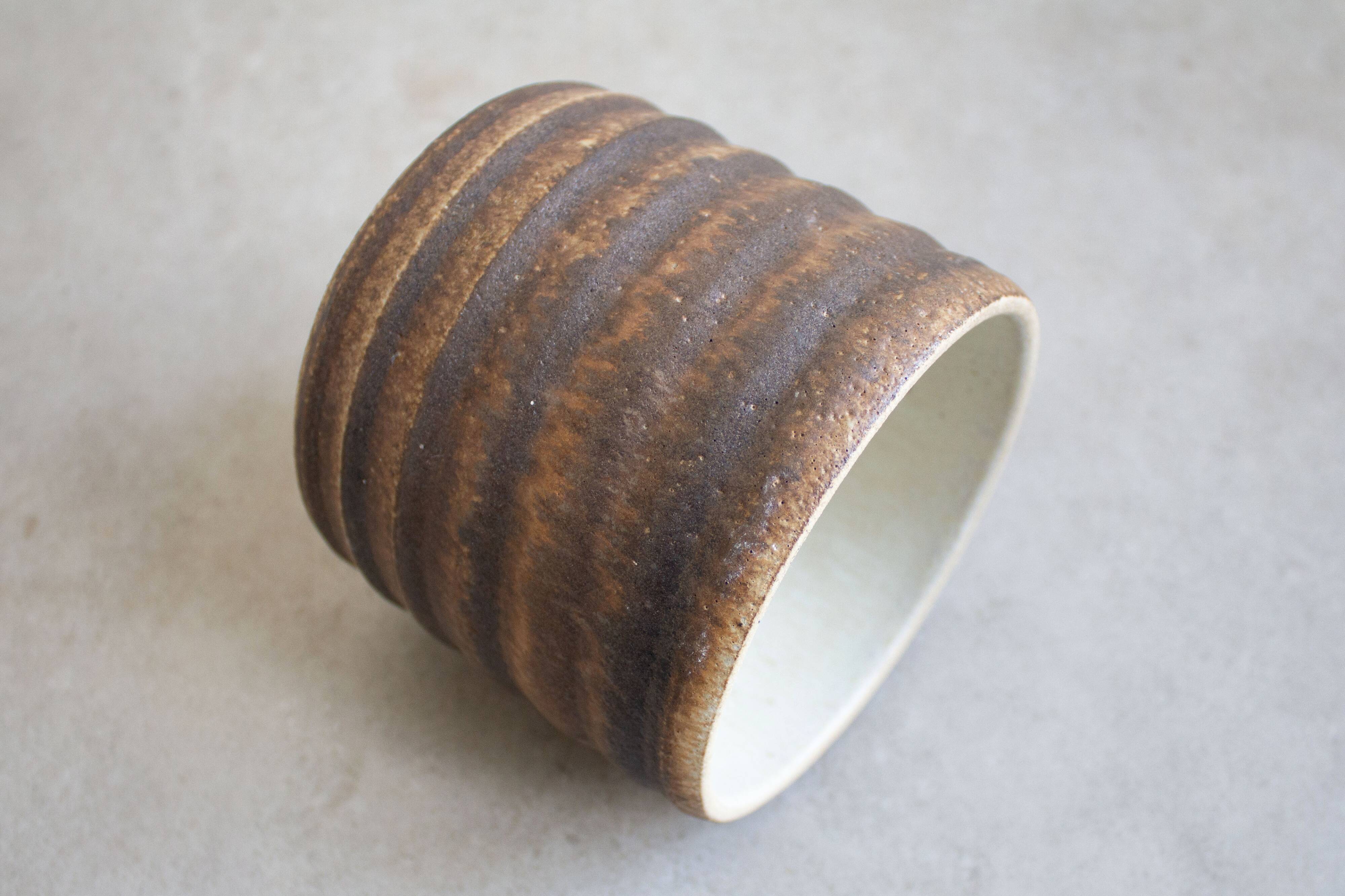 Vintage Dutch ceramic planter / flower pot