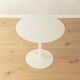 Side table by Opal Möbel, 1970s, Space Age, white
