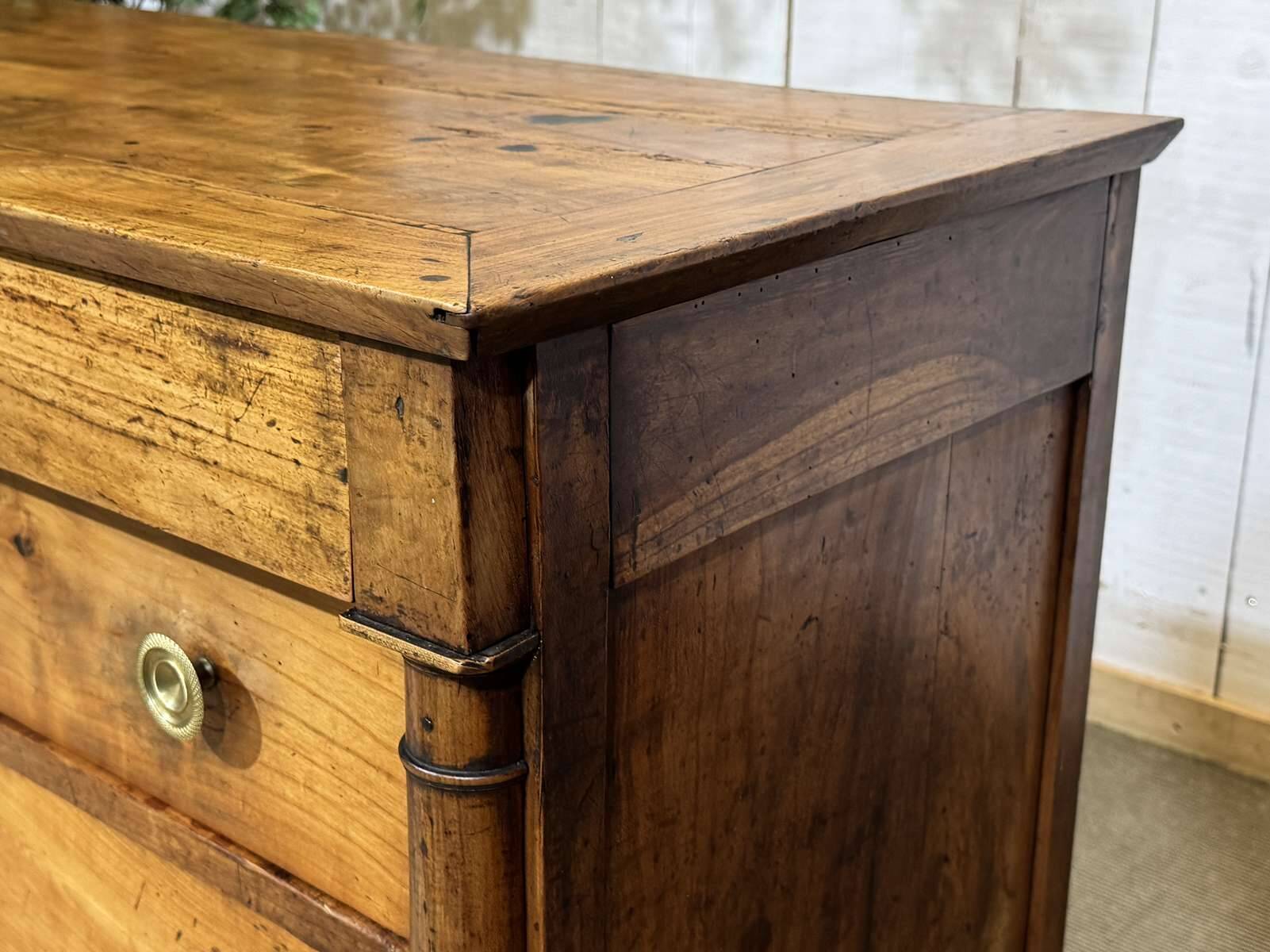 Commode Empire 19ème en merisier