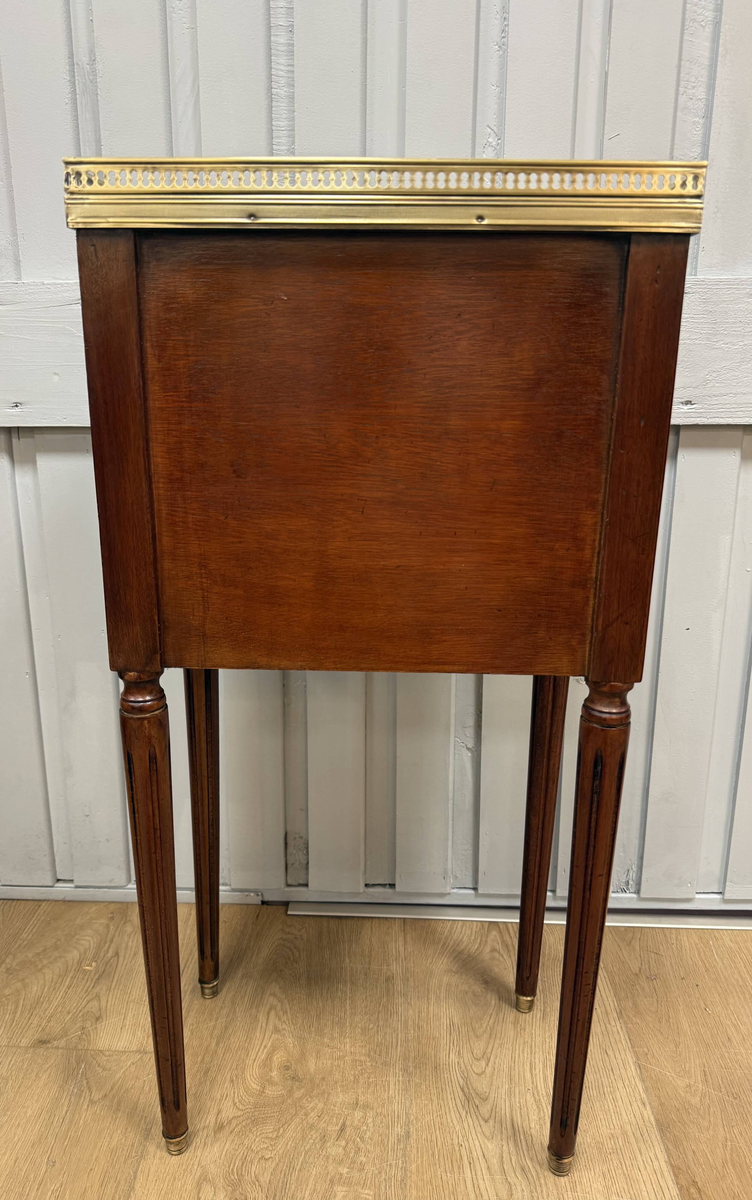 Louis XVI style chiffonnier table