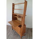 Bibliothèque avec secrétaire vintage en bois 1950