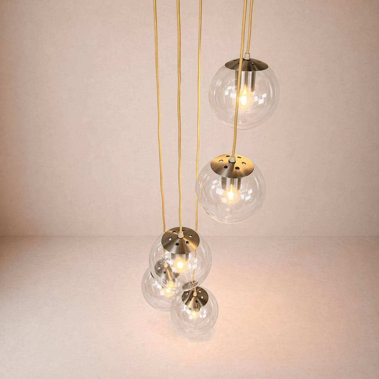 Raak Amsterdam pendant lamp model B 1285, Netherlands, 1968