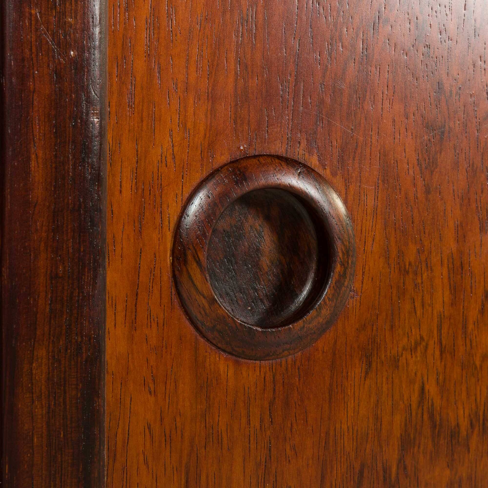 Very rare Danish rosewood cabinet by Omann Jun, 1960s.