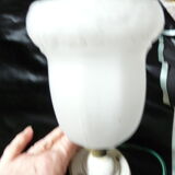 art deco wall lamp porcelain tulip glass