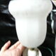 art deco wall lamp porcelain tulip glass