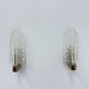 Set of 2 Barovier & Toso wall lamps sconce, 1950s Italy
