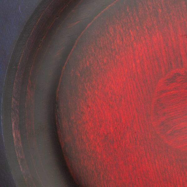 Plat en bois Tailio Design Finland années 1970