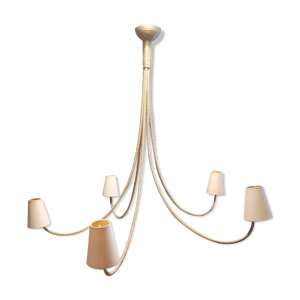 Lustre en corde 5 branches