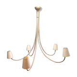 Chandelier in rope, 80s