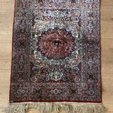 Handmade Persian silk carpet