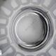 Art Deco glass bowl, in the style of Val Saint Lambert, with wide handles.