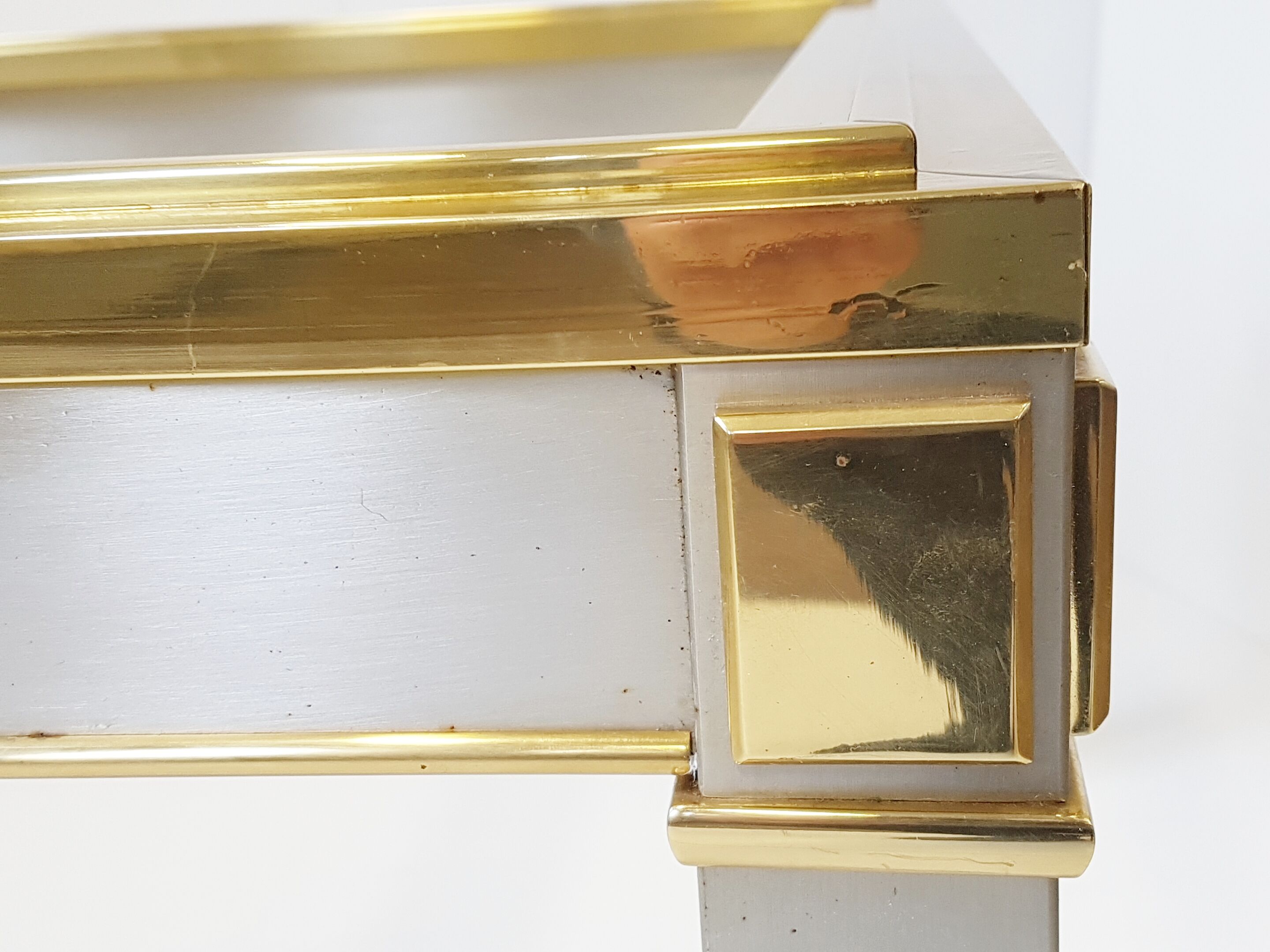 1970 1980 of Luigi Della Maddelena vintage Italian rectangular coffee table