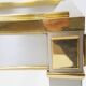 1970 1980 of Luigi Della Maddelena vintage Italian rectangular coffee table