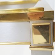 1970 1980 of Luigi Della Maddelena vintage Italian rectangular coffee table