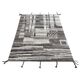 Handknotted Moroccan Azilal Style Rug. 100% Wool. Modern Beni Ourain Carpet