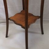 Sellette bois guéridon console 110 cm meuble porte plante statue sculpture