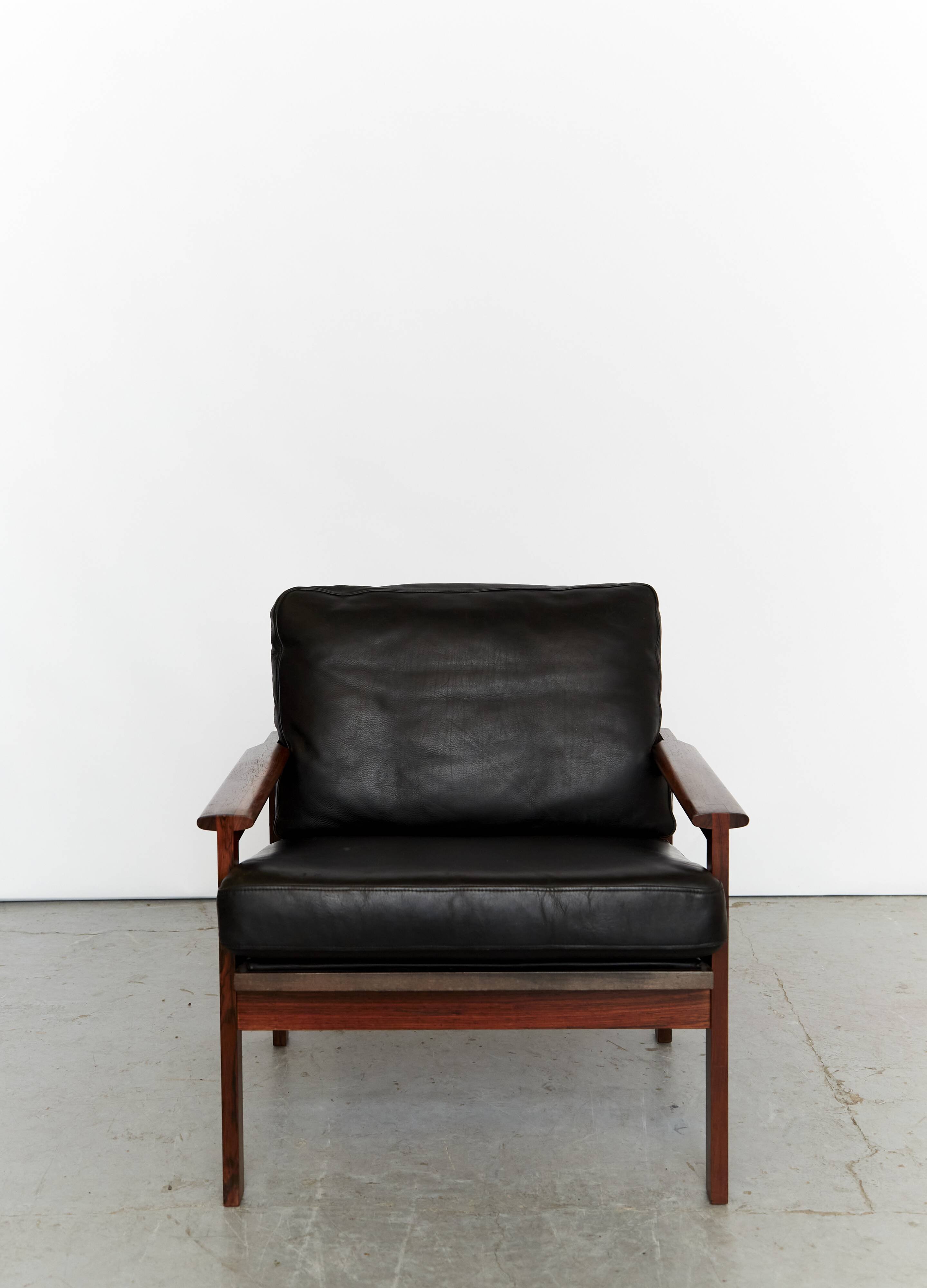 Fauteuil Mid-Century "Capella" par Illum Wikkelsø pour Niels Eilersen