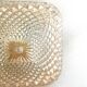 Glass ceiling light
