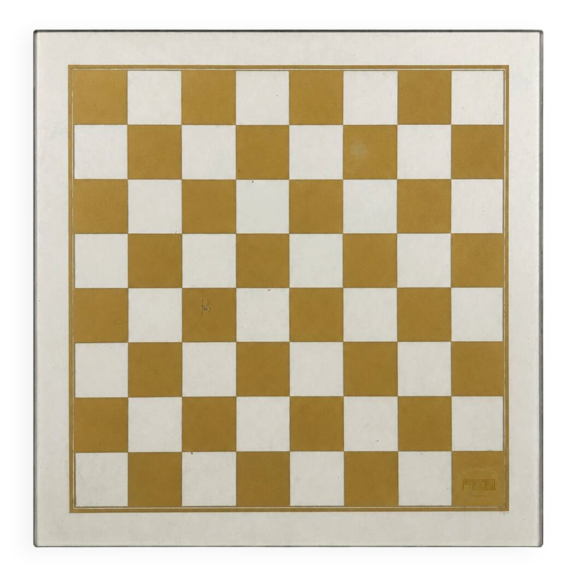 FEM chessboard Italy in glass 1970s