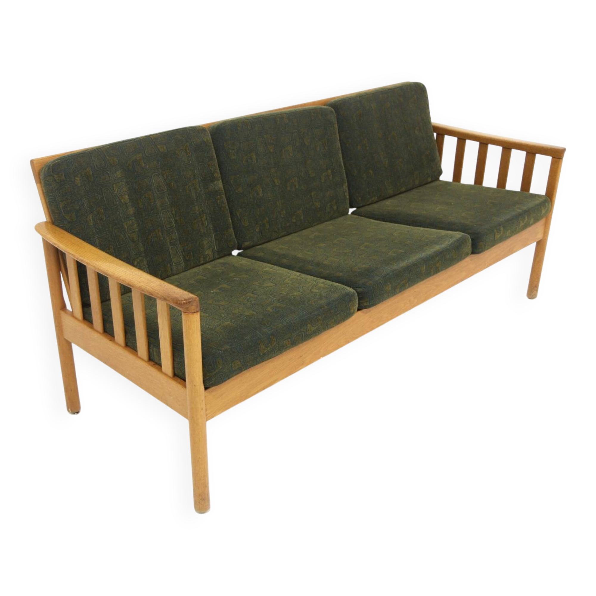 Scandinavian oak sofa, Skaraborgs Möbelindustri, Tibro, Sweden, 1960