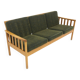 Scandinavian oak sofa, Skaraborgs Möbelindustri, Tibro, Sweden, 1960