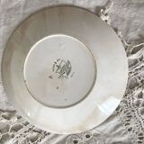 Large cup and saucer in Creil and Montereau ironstone.