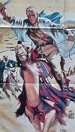 Affiche originale de 1962 Lawrence d'arabie David Lean