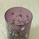 Fine crystal enamel cup glass 19th n1