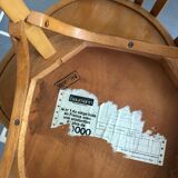 4 vintage Baumann beech chairs