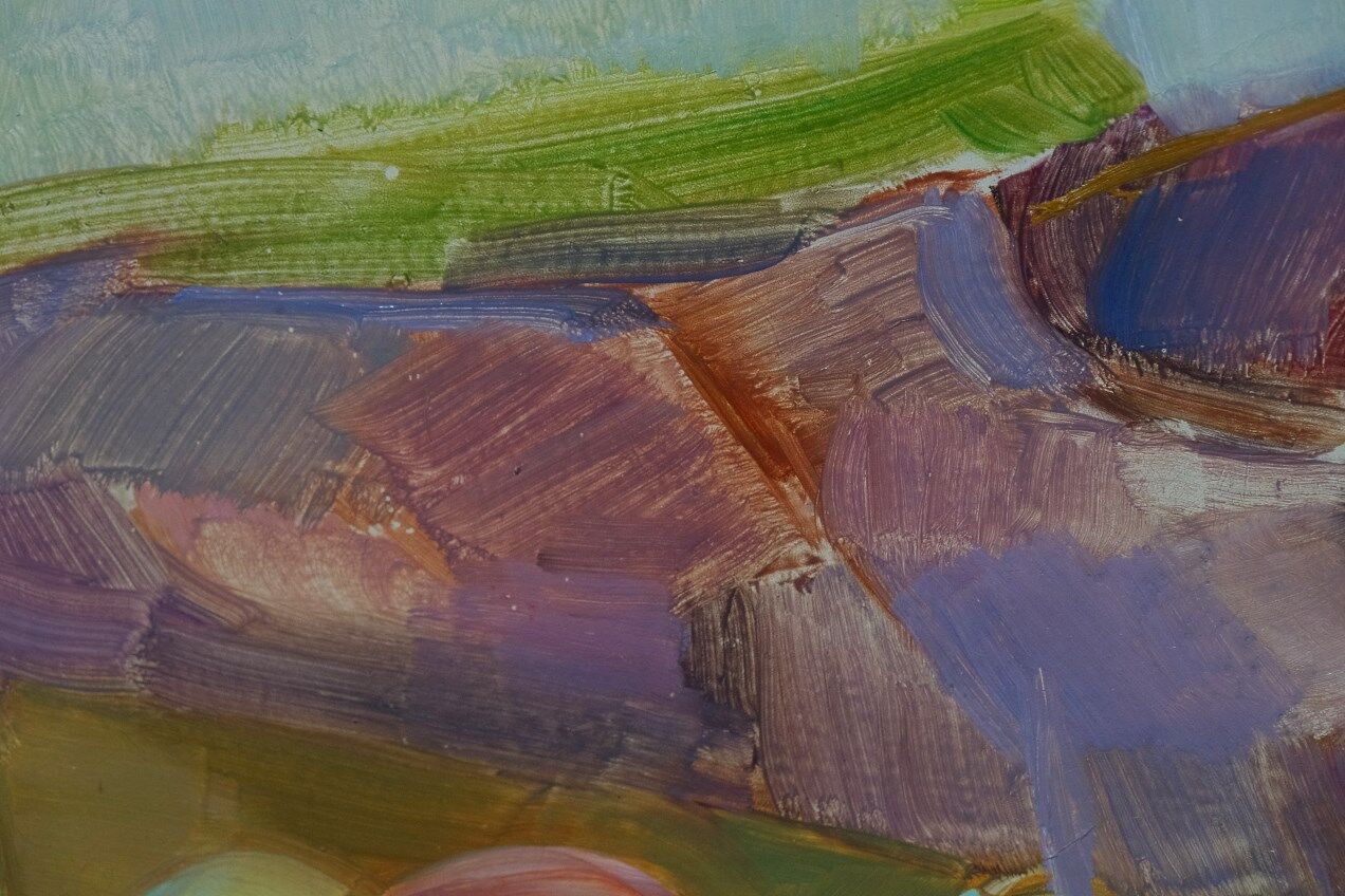 Emil Johan Olsson  (1890-1964), Swedish Modern Painting, 1945, Oil on Panel