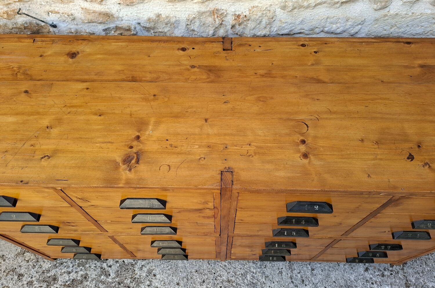 Craft cabinet with drawers