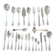 Christofle - Christofle cutlery set with silver metal beads for 12 people. 172 items.