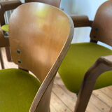 Set of 4 Armchairs by Bruno Rey for Dietiker 1970