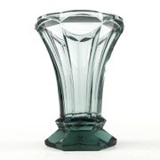 Vase, Art Deco, crystal, Moser, Czechoslovakia, 1930s
