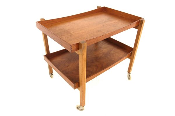 Desserte scandinave en teck, Suède, 1960