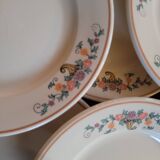 St Clément Félicie dessert plates 60's