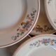 St Clément Félicie dessert plates 60's