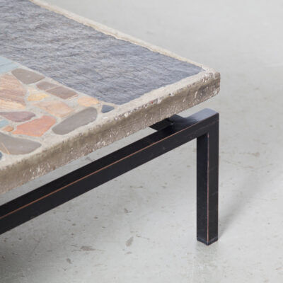 Square concrete coffee table Paul Kingma