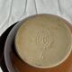 Large stoneware bowl Digoin Grès Pots France brown orange D21