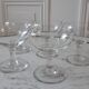 Lot of 5 champagne glasses