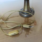 Bronze hot water bottle lamp with 3 lights