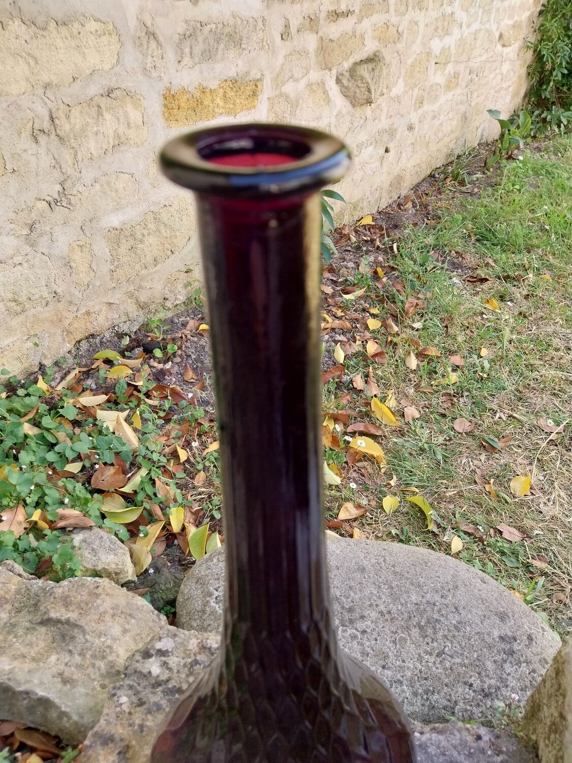 Empoli glass decanter