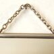 Chain barber mirror 37.5 cm x 28.5 cm