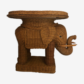 Table d'appoint éléphant